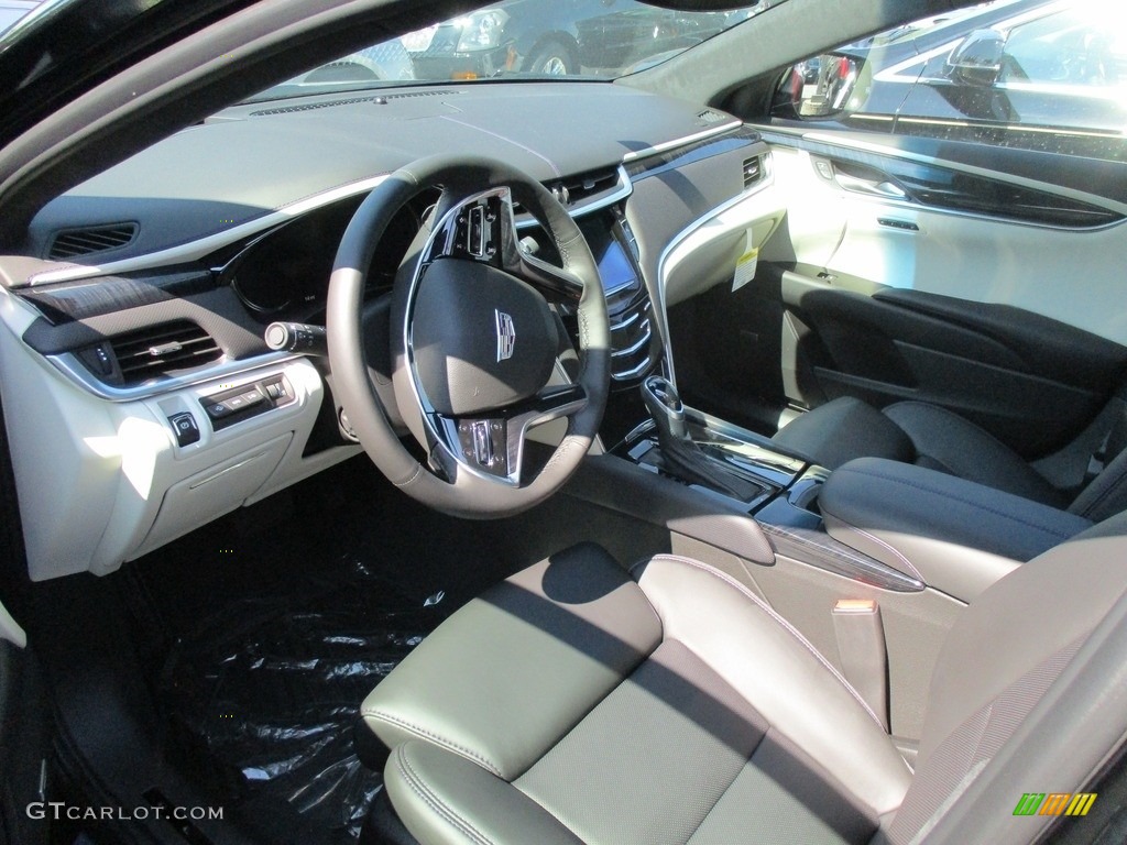 Platinum Jet Black/Light Wheat Interior 2016 Cadillac XTS Vsport Platinum AWD Sedan Photo #115407441