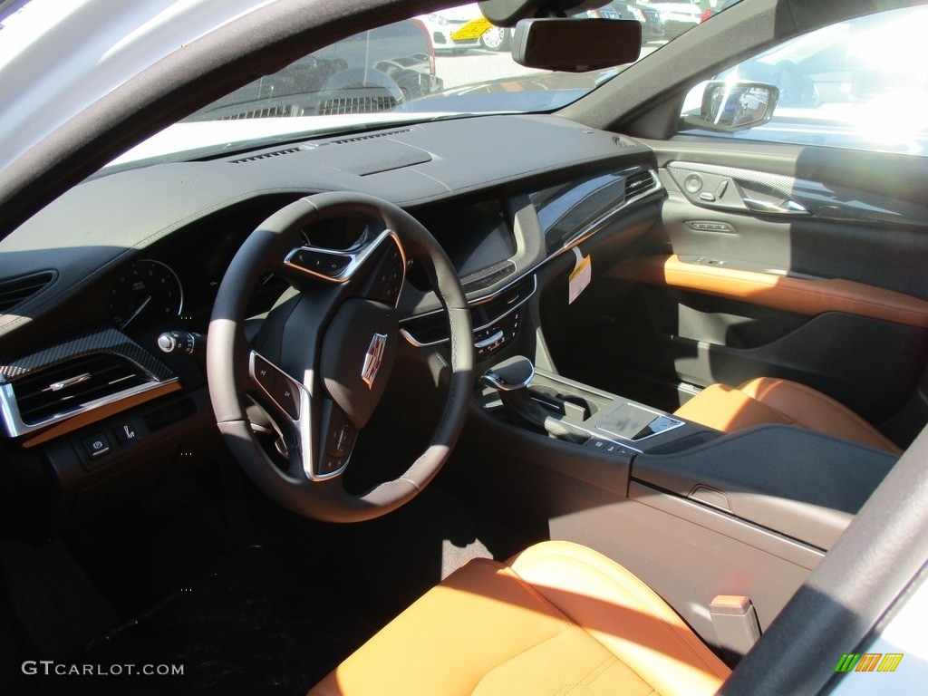 Cinnamon/Jet Black Interior 2017 Cadillac CT6 2.0L Turbo Luxury Sedan Photo #115407906