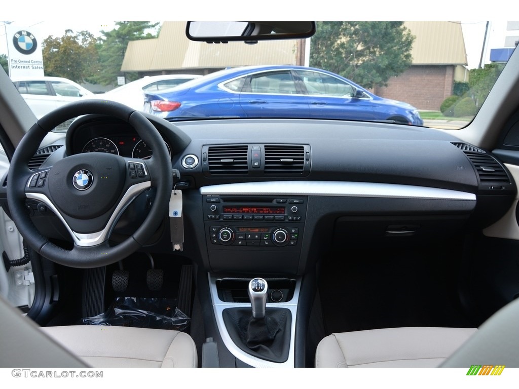2013 1 Series 135i Coupe - Alpine White / Black photo #15
