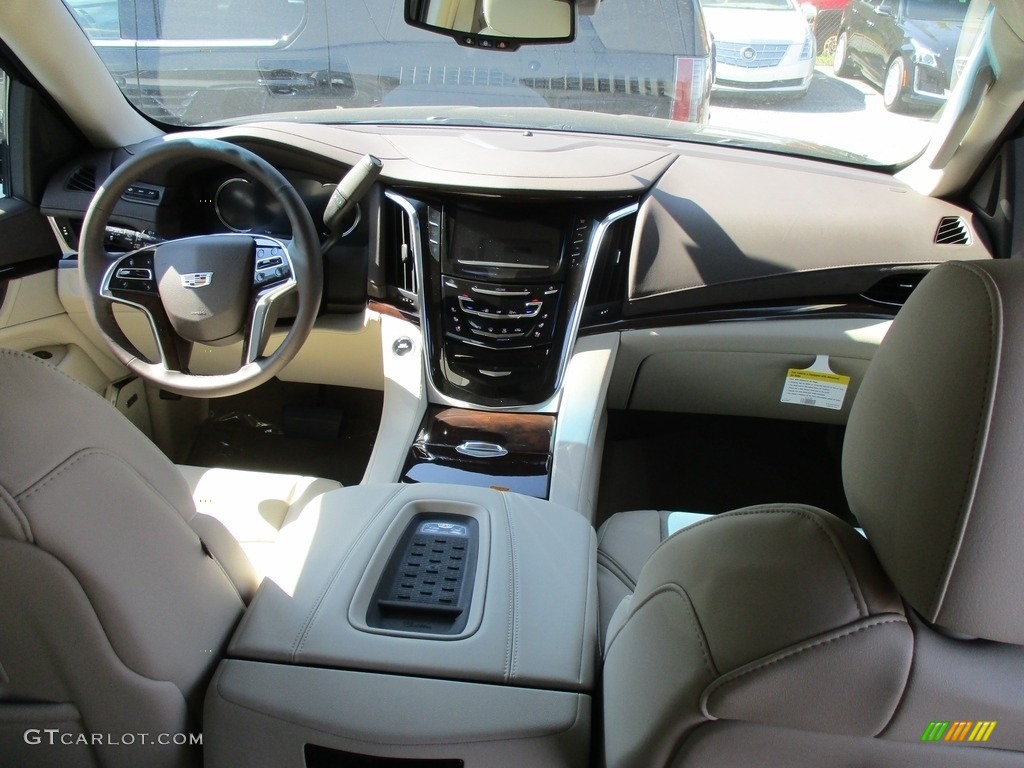 2016 Escalade ESV Luxury 4WD - Dark Emerald Metallic / Shale/Cocoa photo #7