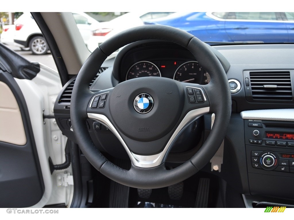 2013 1 Series 135i Coupe - Alpine White / Black photo #18