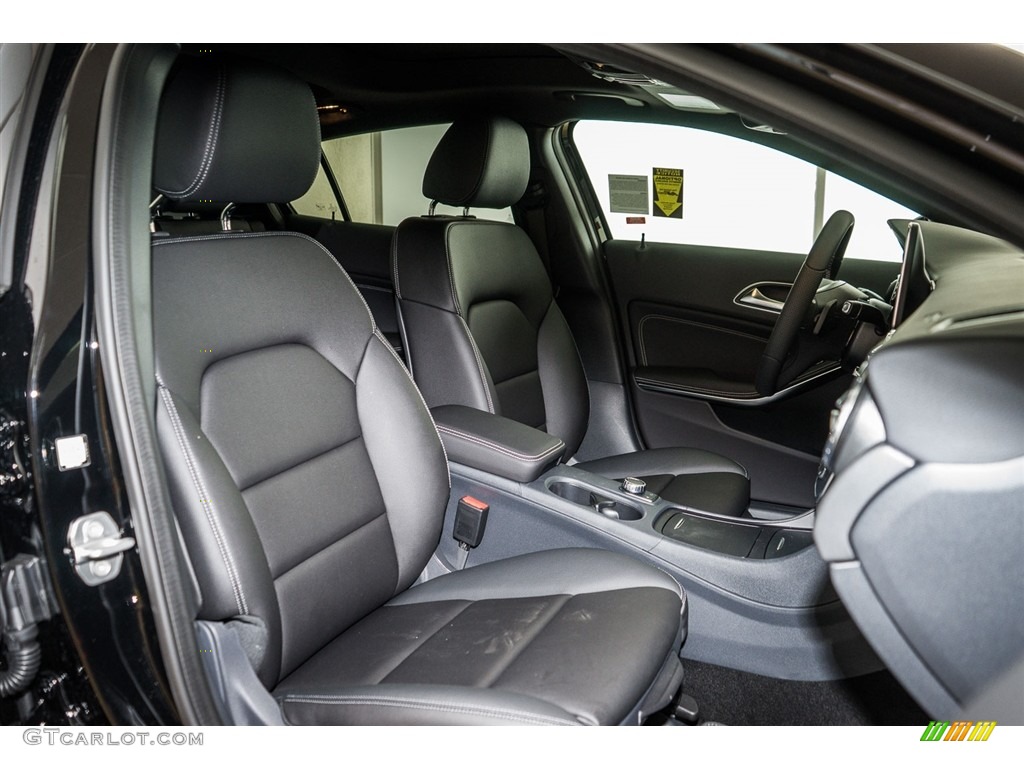 Black Interior 2017 Mercedes-Benz GLA 250 Photo #115411005