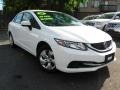 Taffeta White - Civic LX Sedan Photo No. 2