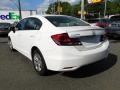 Taffeta White - Civic LX Sedan Photo No. 4