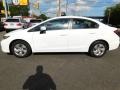 Taffeta White - Civic LX Sedan Photo No. 6