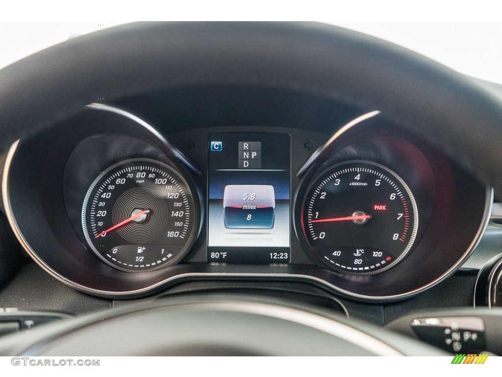 2017 Mercedes-Benz GLC 300 Gauges Photo #115412871
