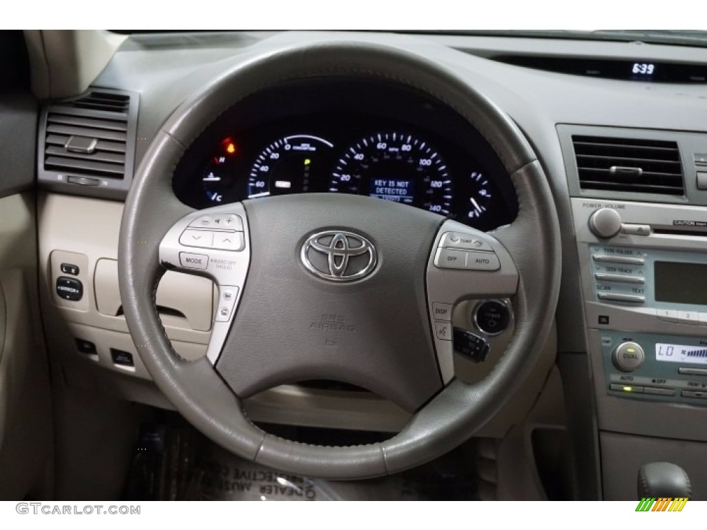 2008 Camry Hybrid - Super White / Ash photo #28