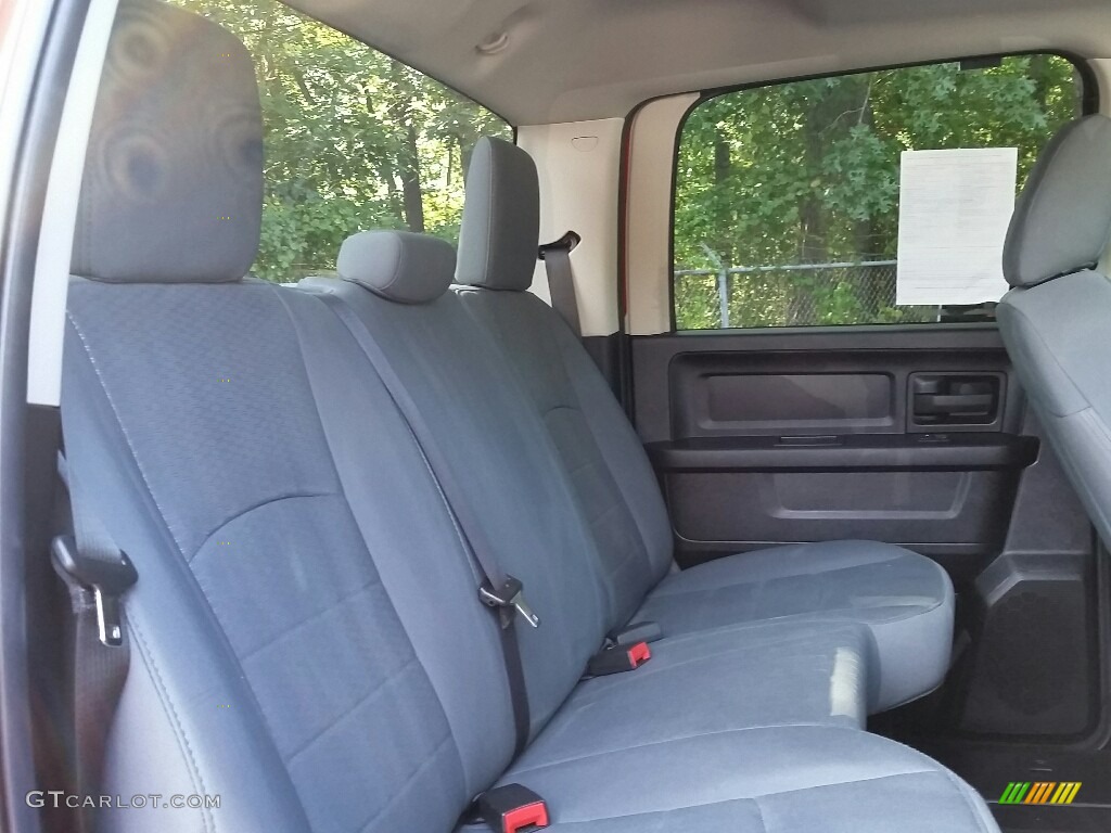 2014 1500 Express Crew Cab 4x4 - Flame Red / Black/Diesel Gray photo #12