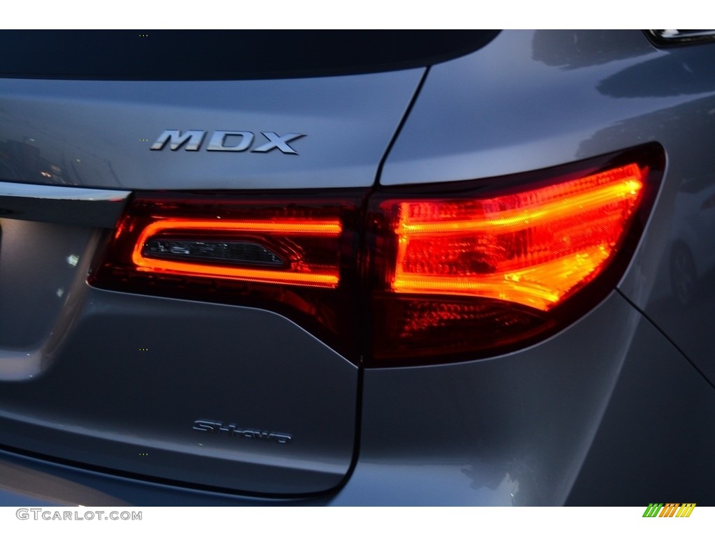 2016 MDX SH-AWD Technology - Lunar Silver Metallic / Ebony photo #24