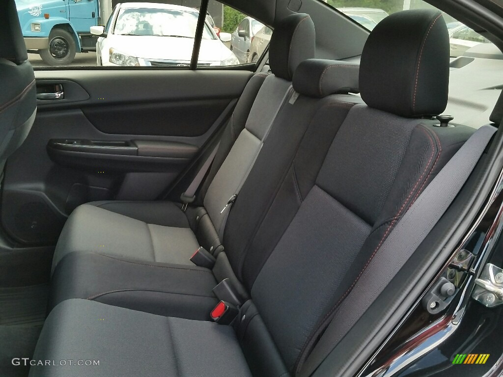 2017 Subaru WRX Premium Rear Seat Photo #115417551