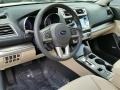 Warm Ivory 2017 Subaru Legacy 2.5i Limited Interior Color
