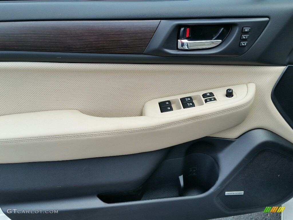 2017 Subaru Legacy 2.5i Limited Warm Ivory Door Panel Photo #115418070