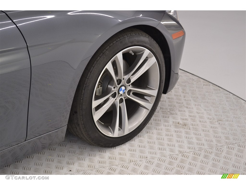 2014 3 Series 328d Sedan - Mineral Grey Metallic / Black photo #9