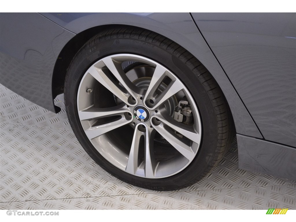 2014 3 Series 328d Sedan - Mineral Grey Metallic / Black photo #10