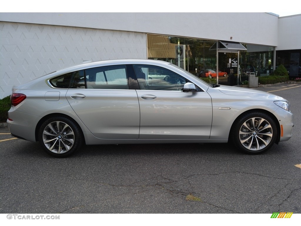 2016 5 Series 535i xDrive Gran Turismo - Glacier Silver Metallic / Mocha photo #2