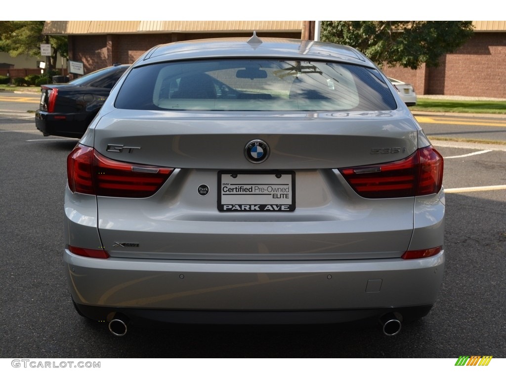 2016 5 Series 535i xDrive Gran Turismo - Glacier Silver Metallic / Mocha photo #4