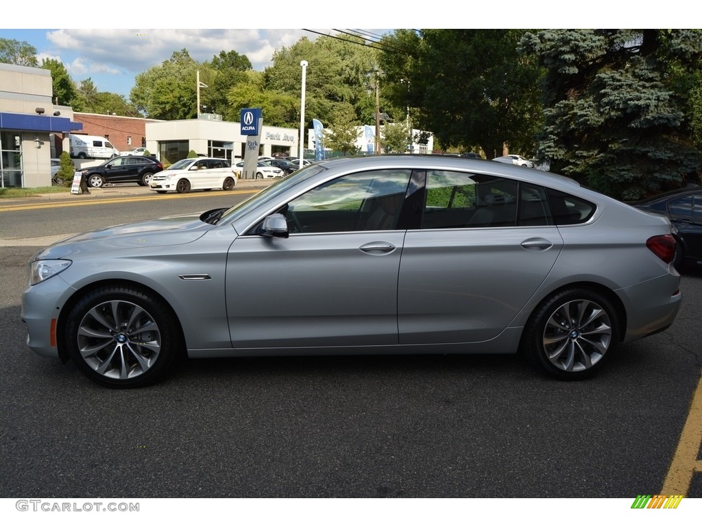 2016 5 Series 535i xDrive Gran Turismo - Glacier Silver Metallic / Mocha photo #5