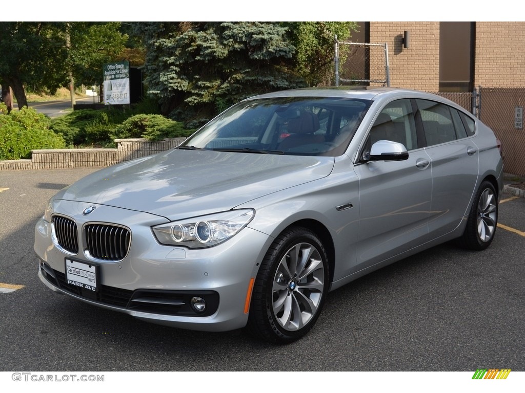 2016 5 Series 535i xDrive Gran Turismo - Glacier Silver Metallic / Mocha photo #6