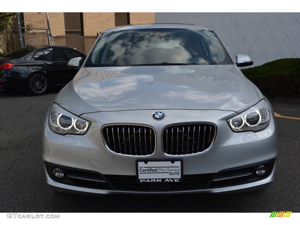 2016 5 Series 535i xDrive Gran Turismo - Glacier Silver Metallic / Mocha photo #7