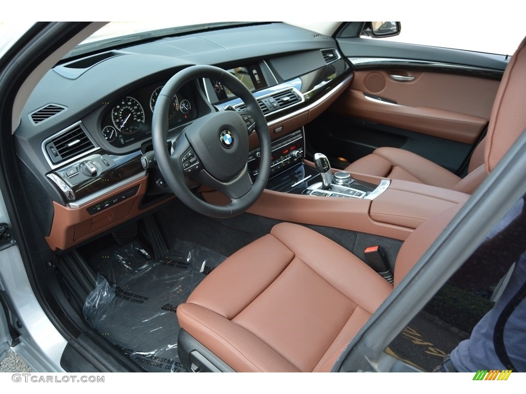 Mocha Interior 2016 BMW 5 Series 535i xDrive Gran Turismo Photo #115420251