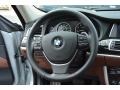 Mocha Steering Wheel Photo for 2016 BMW 5 Series #115420293