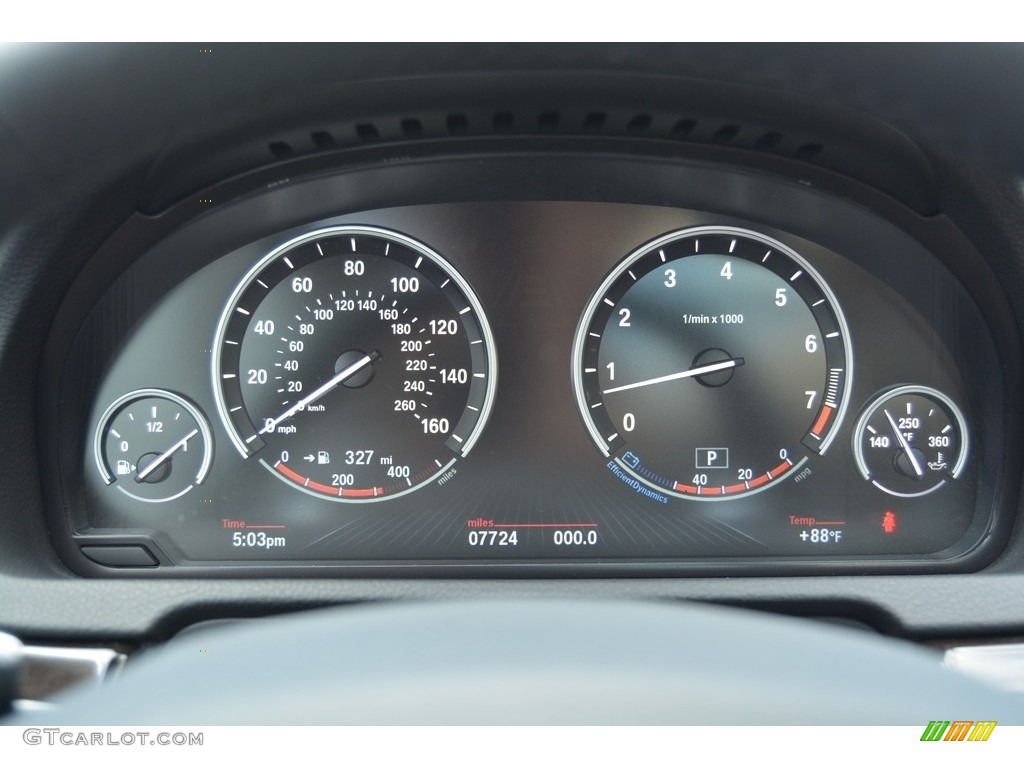 2016 BMW 5 Series 535i xDrive Gran Turismo Gauges Photos