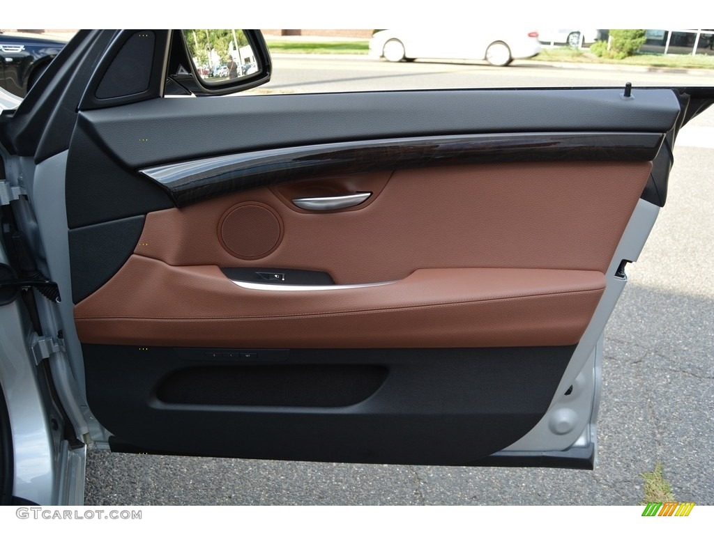 2016 BMW 5 Series 535i xDrive Gran Turismo Mocha Door Panel Photo #115420338