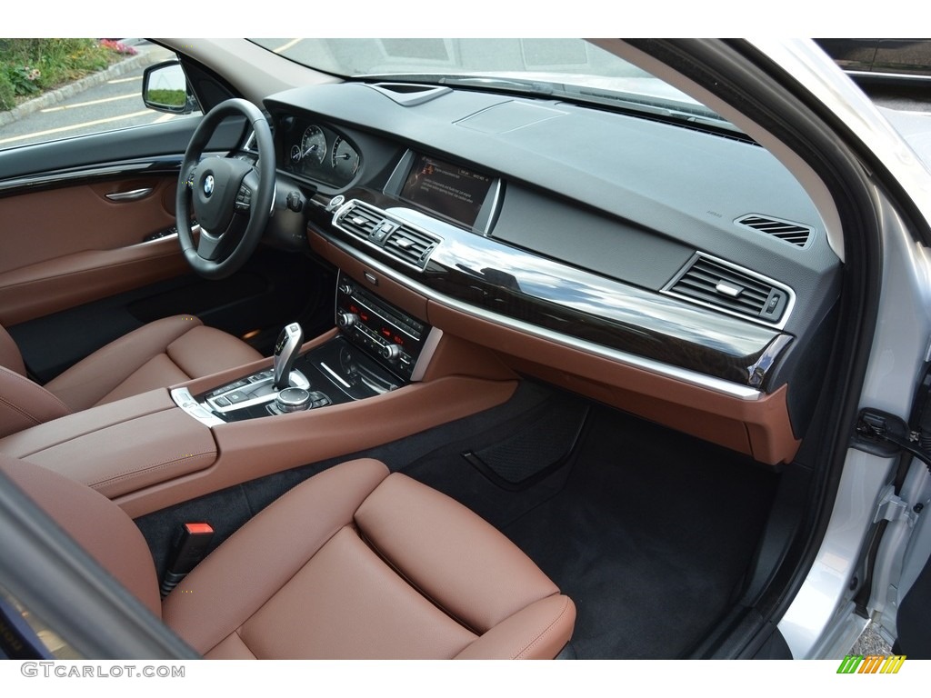 2016 BMW 5 Series 535i xDrive Gran Turismo Mocha Dashboard Photo #115420344
