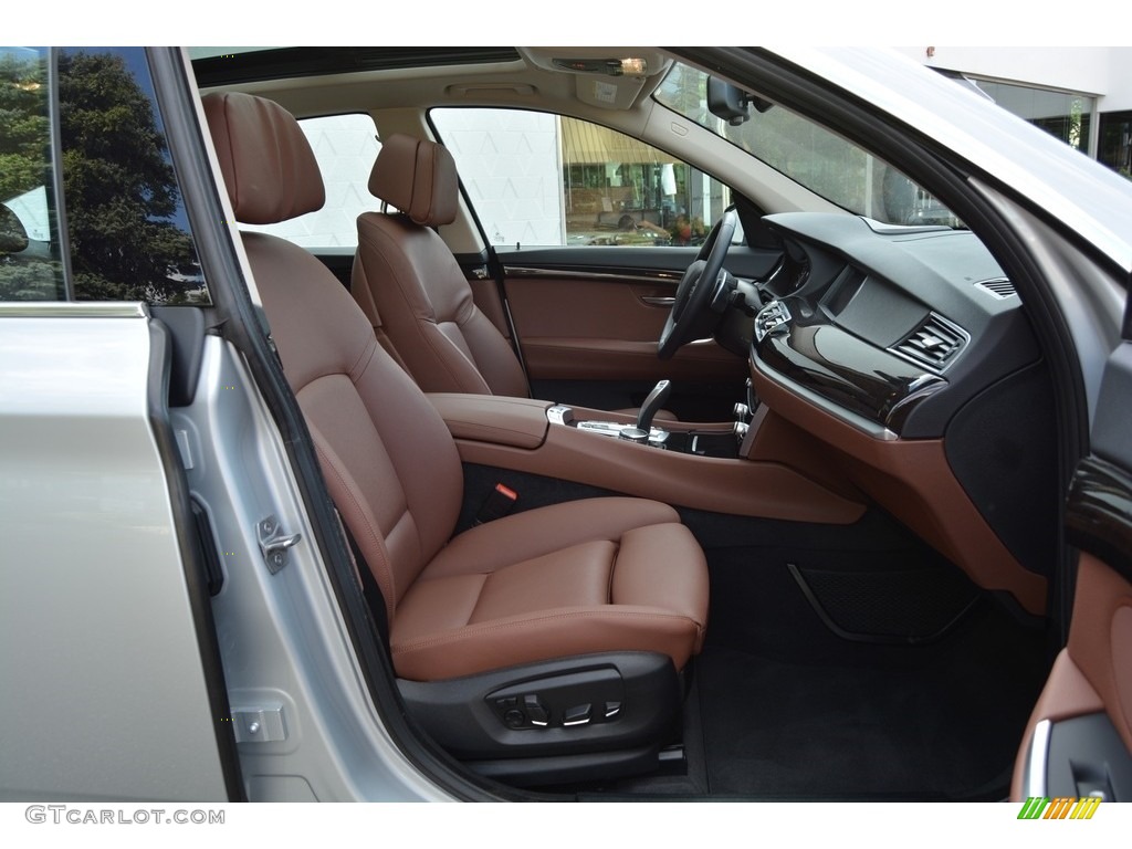 Mocha Interior 2016 BMW 5 Series 535i xDrive Gran Turismo Photo #115420350