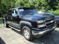 2006 Black Chevrolet Silverado 1500 LT Crew Cab 4x4  photo #3