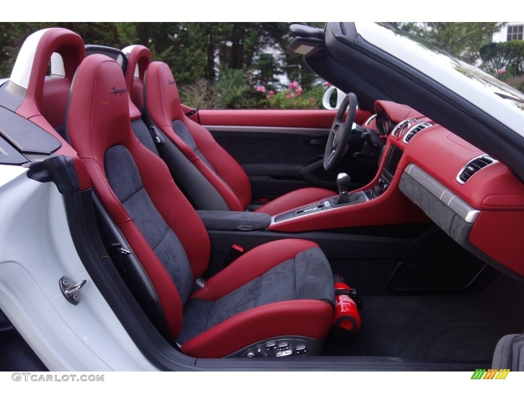 2016 Porsche Boxster Spyder Front Seat Photo #115423395