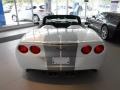 Arctic White/60th Anniversary Pearl Silver Blue Stripes - Corvette 427 Convertible Collector Edition Photo No. 17
