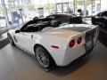 2013 Arctic White/60th Anniversary Pearl Silver Blue Stripes Chevrolet Corvette 427 Convertible Collector Edition  photo #19