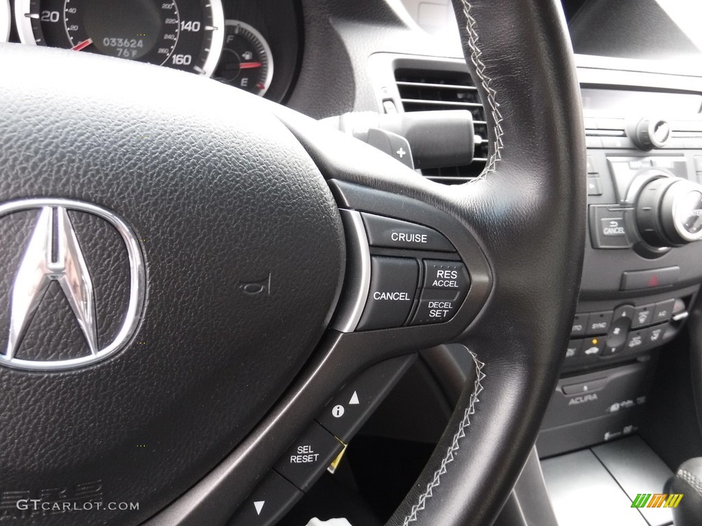 2012 Acura TSX Technology Sedan Controls Photos