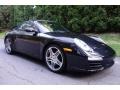 Basalt Black Metallic 2009 Porsche 911 Carrera S Cabriolet Exterior