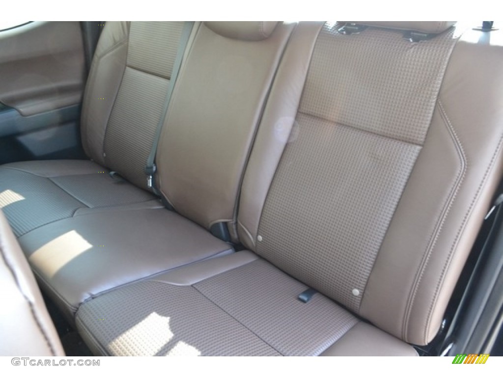 2017 Toyota Tacoma Limited Double Cab 4x4 Rear Seat Photo #115425216