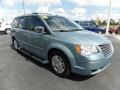 Clearwater Blue Pearl 2010 Chrysler Town & Country Limited Exterior