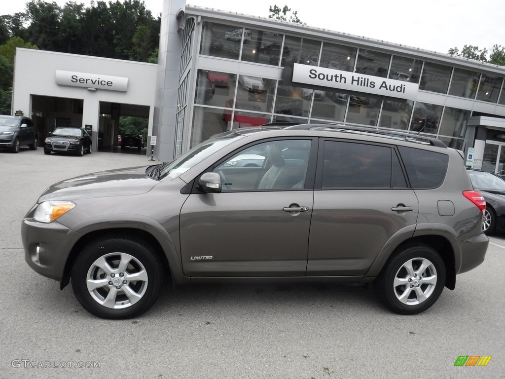 2009 RAV4 Limited V6 4WD - Pyrite Mica / Sand Beige photo #2