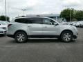 2017 Silver Ice Metallic Chevrolet Traverse LT  photo #2