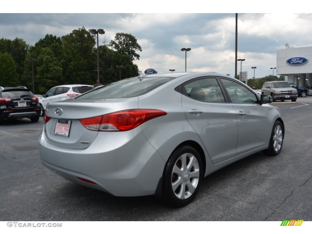 2013 Elantra Limited - Silver / Gray photo #3