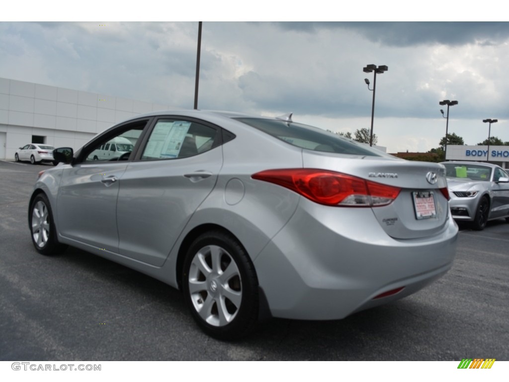 2013 Elantra Limited - Silver / Gray photo #5