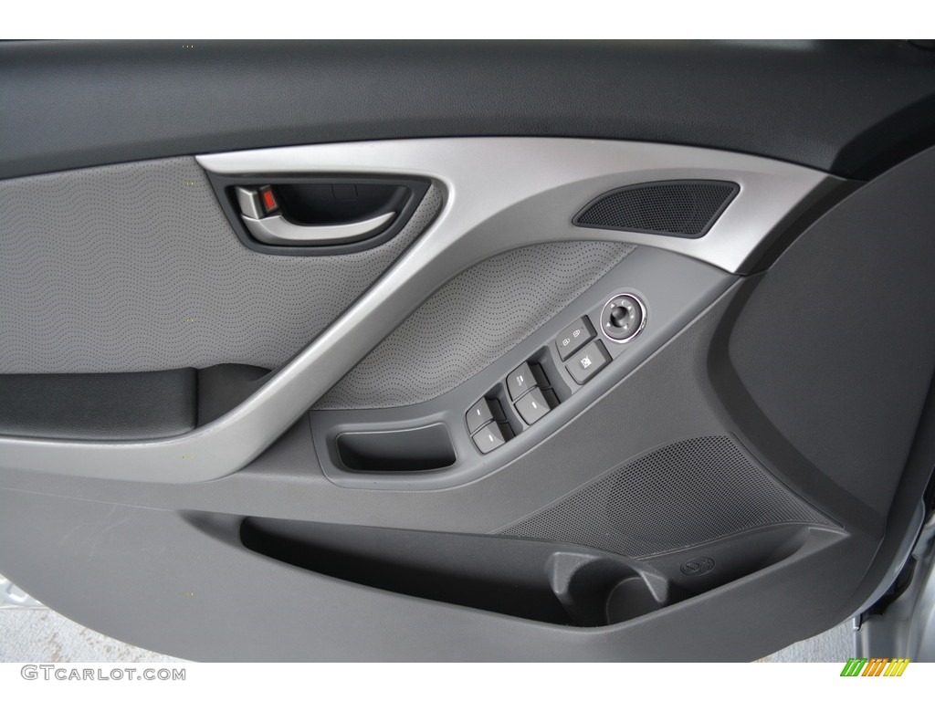 2013 Elantra Limited - Silver / Gray photo #8