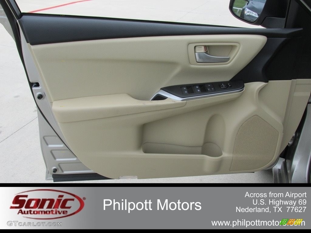 2017 Camry LE - Creme Brulee Mica / Almond photo #20
