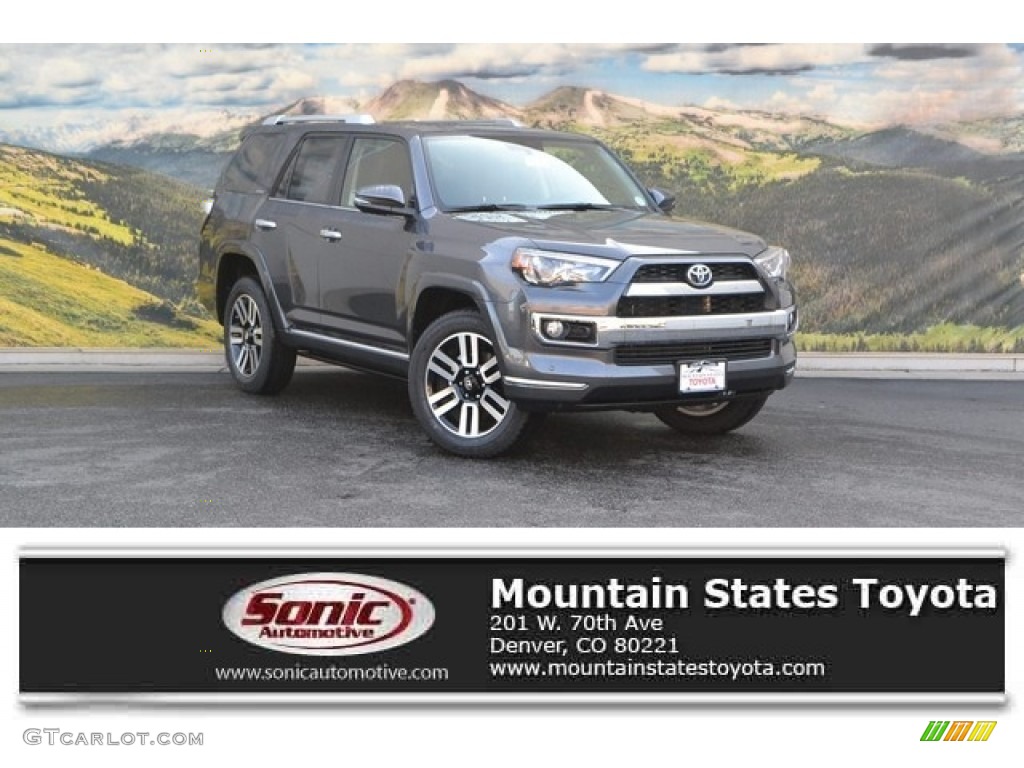 2016 4Runner Limited 4x4 - Magnetic Gray Metallic / Limited Redwood photo #1