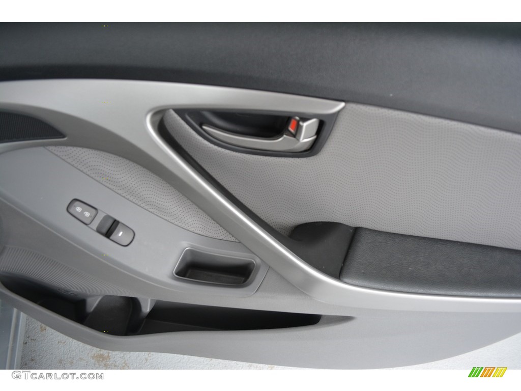 2013 Elantra Limited - Silver / Gray photo #15