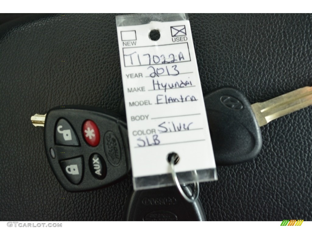 2013 Elantra Limited - Silver / Gray photo #25