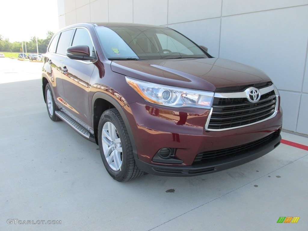 Ooh La La Rouge Mica 2016 Toyota Highlander LE Exterior Photo #115429731