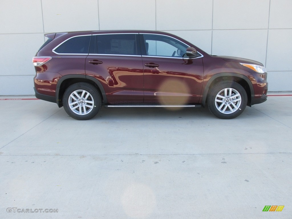 Ooh La La Rouge Mica 2016 Toyota Highlander LE Exterior Photo #115429755