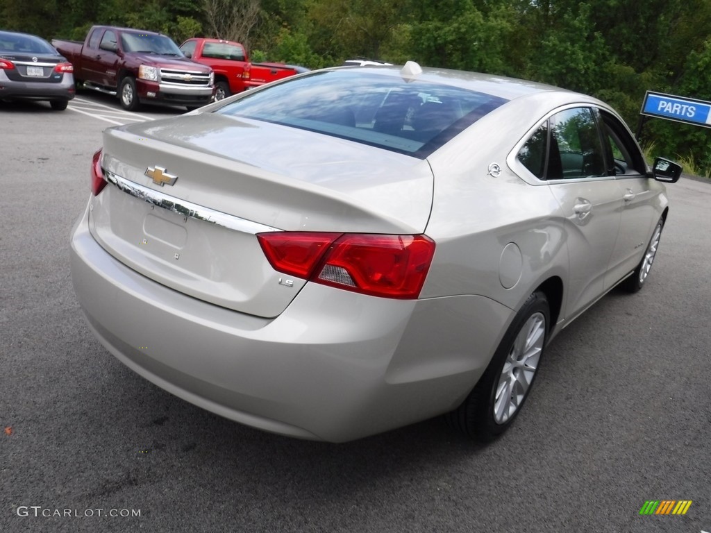 2014 Impala LS - Champagne Silver Metallic / Jet Black/Dark Titanium photo #7