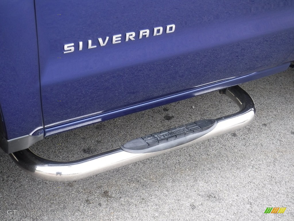 2014 Silverado 1500 WT Regular Cab 4x4 - Blue Topaz Metallic / Jet Black/Dark Ash photo #4